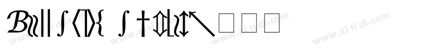 Booksheif symbol字体转换